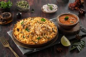 Dum Dakhini Murgh Biryani (andhra Chicken Biryani-serve-1)