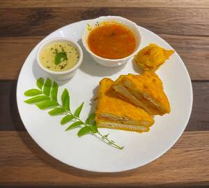 Sambhar bread pakoda