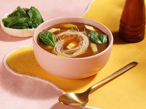 Sun-Dried Bamboo & Noodle Soup