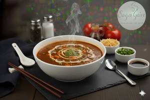 Manchow Soup With Mushroom