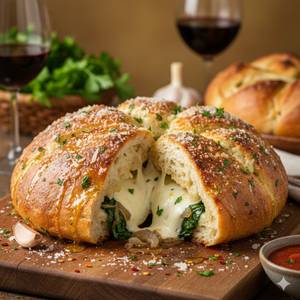 Stuffed Garlic Bread