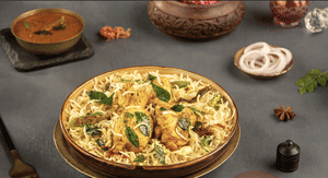 Narm Murgh Dakhini Biryani (andhra Chicken Boneless Biryani-serve-1)