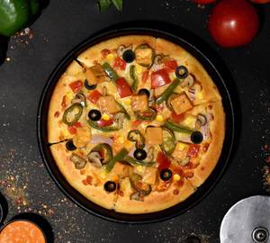 Veg overloaded pizza