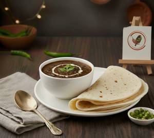 Tarka Rumali Roti ( Black Tarka 1/2 + 2 Pcs Rumali Roti )