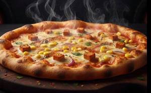 Tandoori Corn Paneer Pizza
