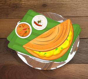 Egg Dosa 1