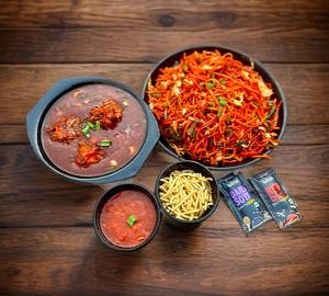 Chicken Manchurian Noodles