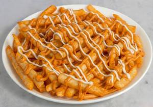 Tandoori cheese fries