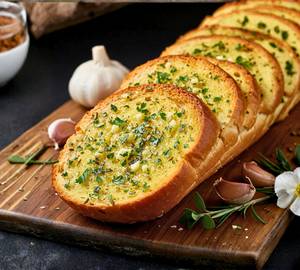Olives Cheese Garlic Bread