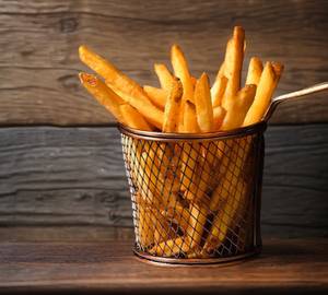 Salted cheese fries