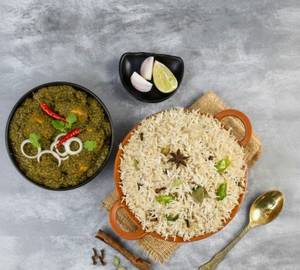 Bagara Rice with Gongura Chicken