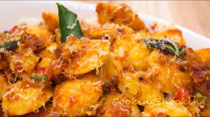Cheese fried idli