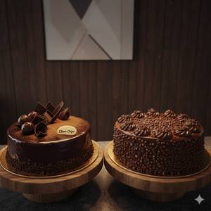 DBC Truffle Cake + Choco Chips Cake