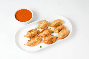 Fried Peri Peri Chicken Momos