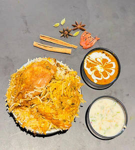Hyderabadi Chicken Dum Biryani