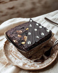 Chocolate Walnut Brownie (1pc)