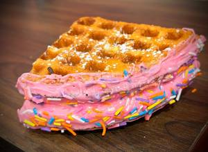 Fluffy Candy Cloud Waffle