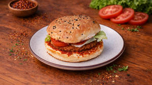 Spicy Veggie Burger