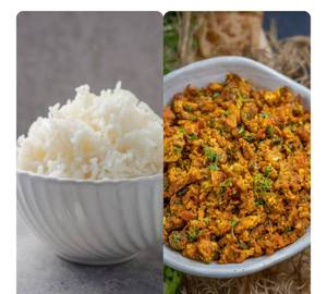 White Plain Rice 750g+(3) Egg Fried Curry