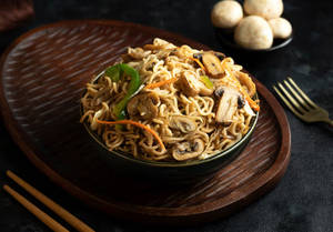 Mushroom noodles