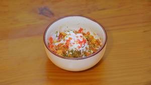 Aloo Tikki Chola Chaat