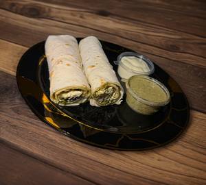 Paneer shawarma