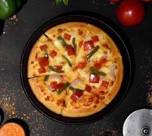 Veggie delight pizza