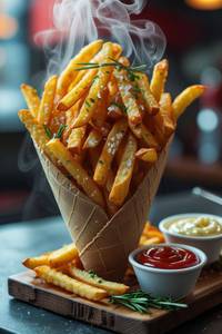 Chatpata masala fries