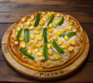 Cc Pizza Capsicum Corn Pizza