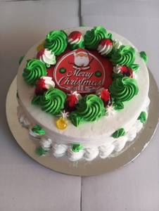 Strawberry Christmas Special Cake [650gm]