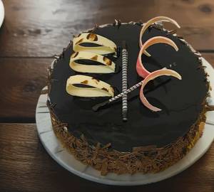 Rich chocolate pastry