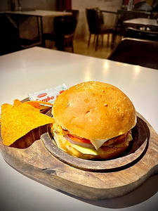 Cheesy Veg Burger