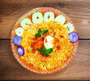 Egg biryani limited rice