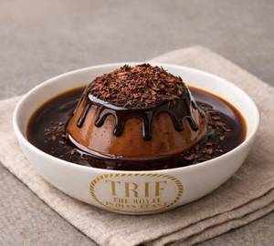 Dark Chocolate Caramel Custard