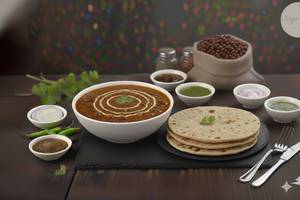 Rajma with 3 Roti