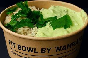 Broccoli paneer rice bowl