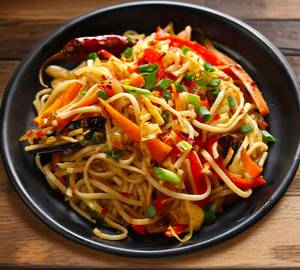 Chilli Garlic Egg Noodles