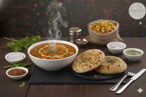 Rajma With 2 Plain Kulcha