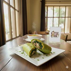 Spinach Mushroom Wrap