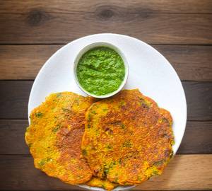 Besan Ka Chilla 2 Peace with Chatni