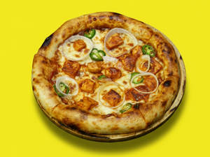 Farzi Texan Pizza (Bbq Paneer Pizza)