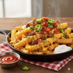 Chilli cheese fries