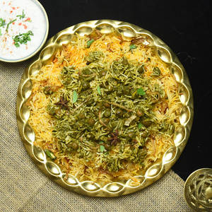 Chole Palak Biryani [utn]