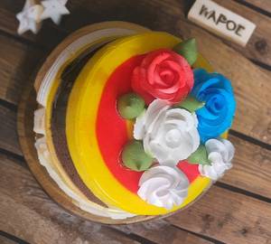 Eggless Pineapple Cake [500 G]