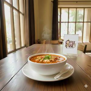 Chicken Spicy Garlic Soup