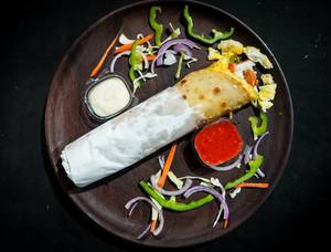 Mocha chicken Baba Roll
