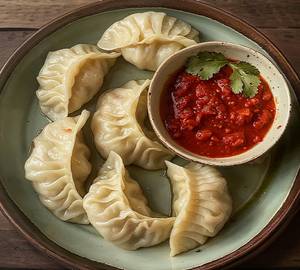 Chicken Momos Steamed (6Pc)