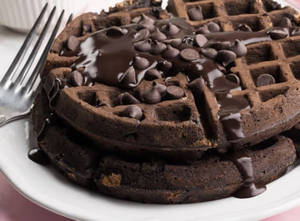 Dark Chocolate Waffle