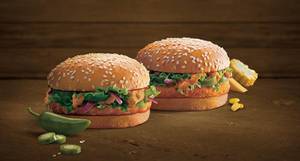 King Veg Burger (2 Pcs)
