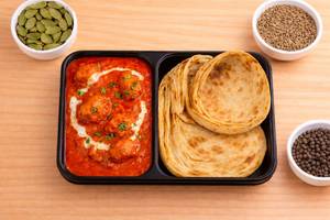 Delhi Butter Chicken Lachha Paratha (2 Pcs) Bowl